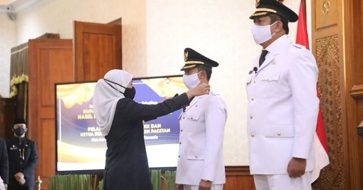 Mas Aji-Gagarin Resmi Jabat Bupati dan Wabup Pacitan, ini Pesan Gubernur Jatim