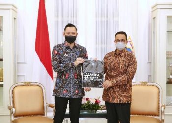 Dua Tokoh Nasional Bertemu, AHY dan Anies Saling Berikan Suport