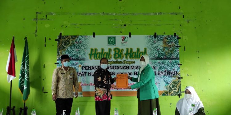 Sukseskan Pemilu Serentak 2024, Bawaslu Gandeng Fatayat NU Pacitan