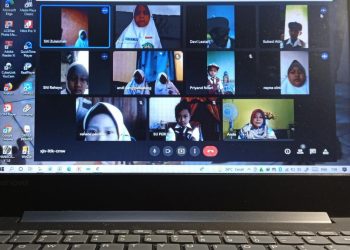 Kenalkan Lingkungan Madrasah, Siswa Baru MIN 3 Pacitan Ikuti Matsama Virtual