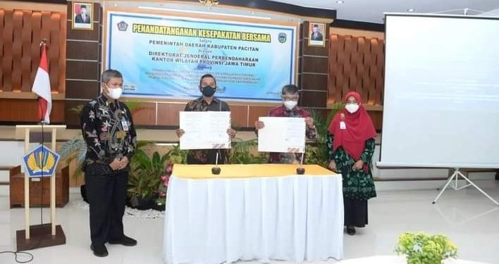 Kuatkan Koordinasi Bupati Aji Tandatangani Kesepakatan Bersama Kanwil DPPJ Soal Pengelolaan Kebijakan Keuangan Publik