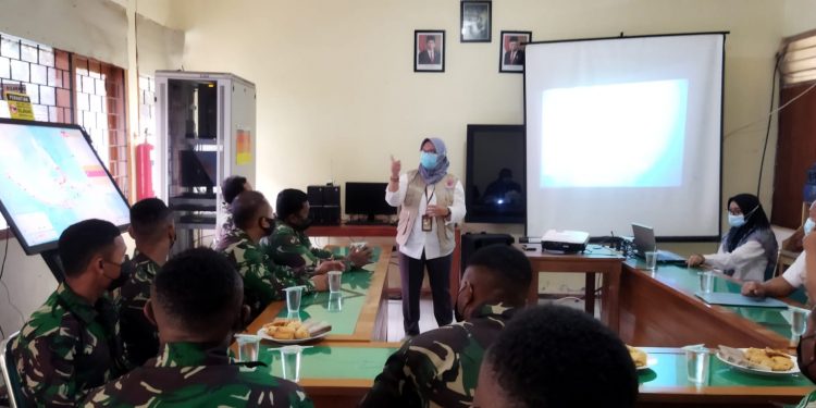 Jauh-Jauh dari Papua Siswa Secaba Otsus Belajar pada BPBD Pacitan