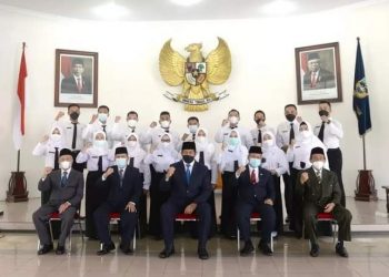 Tutup Latsar CPNS, Wabup Gagarin Minta ASN Bertindak Profesional Dan Inovatif