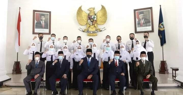 Tutup Latsar CPNS, Wabup Gagarin Minta ASN Bertindak Profesional Dan Inovatif