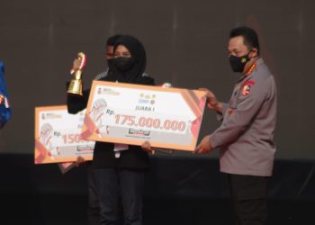 Perwakilan Jawa Timur, Unesa Juara 1 Lomba Orasi Piala Kapolri