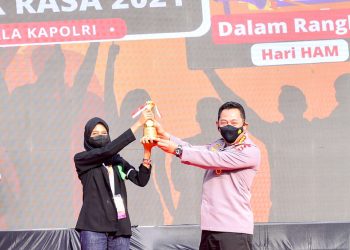 Gelar Lomba Orasi, Kapolri: Mari Ciptakan Alam Demokrasi yang Lebih Baik
