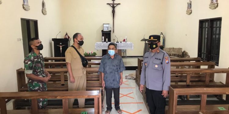 Jelang Nataru Polsek Punung Cek Gereja Gereja St Petrus dan St Paulus
