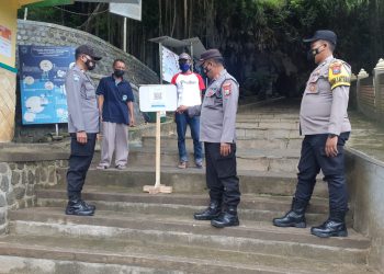 Sambut Wisatawan Polsek Punung Cek Sejumlah Objek Wisata