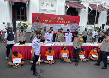 Jelang Tahun Baru 2022, Jaringan Narkoba di Jatim Dibekuk Sat Resnarkoba Polrestabes Surabaya