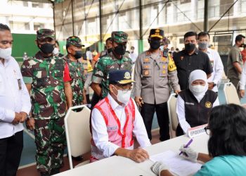 Forkopimda dampingi Menhub cek Kesiapan Penanganan Kedatangan PPLN di LPMP Jatim