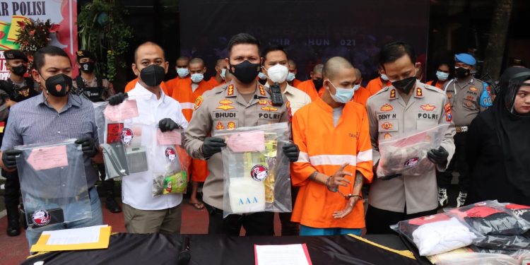 Polresta Malang Kota Gagalkan Peredaran Narkoba 2,6 KG