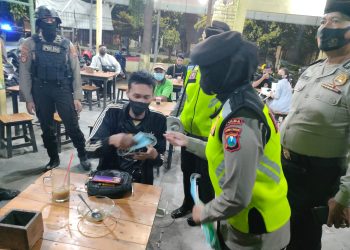 Antisipasi Varian Omicron, Polda Jatim Laksanakan Giat Patroli KRYD