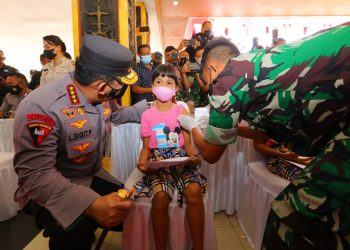 Kapolri Minta Forkopimda Maluku Terus Lakukan Akselerasi Vaksinasi Kejar Target 70 Persen