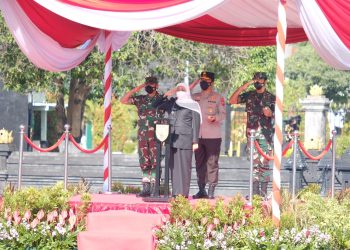 Forkopimda Jatim Gelar Apel Pamor Keris