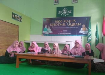 Peringati HUT ke-72, Fatayat NU Pacitan Gelar Khotmil Quran Serentak dan Bagi Takjil