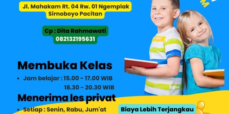 Peringatan Harkitnas 2022, LKP Insan Mahardika Mandiri Pacitan Luncurkan Bimbel untuk Anak