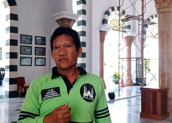 Intip Persiapan Masjid Agung Pacitan Sambut Hari Raya Idul Adha 1443 H