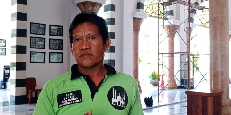 Intip Persiapan Masjid Agung Pacitan Sambut Hari Raya Idul Adha 1443 H