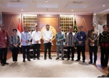 Guna Kuatkan Kelembagaan, Jaksa Agung dan Ketua DK OJK Jalin Silaturahmi