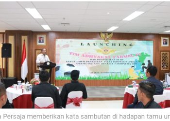 Ketua Persaja Resmikan Tim Sepakbola Adhyaksa Farmel FC untuk Berlaga di Liga 3 Nasional