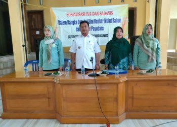 Cegah Kanker Rahim dan Payudara Puluhan Kader Posyandu dan PKK Desa Kalikuning Ikuti Sosialisasi