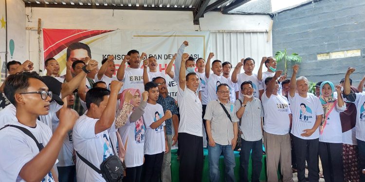Puluhan Relawan Pacitan Dukung Erick Thohir Maju Presiden 2024