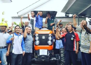 Kabar Baik, Pemerintah Gelontor Alat Mesin Pertanian Kepada Petani Pacitan