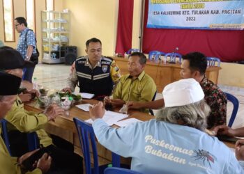 Rembuk Stunting, Pak Bhabin Bripka Latip Ajak Kompak Tekan Stunting