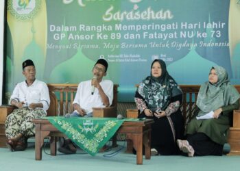 Halal Bi Halal dan Seminar Kepemudaan Cara GP Ansor dan Fatayat NU Pacitan Peringati Hari Lahir Organisasi