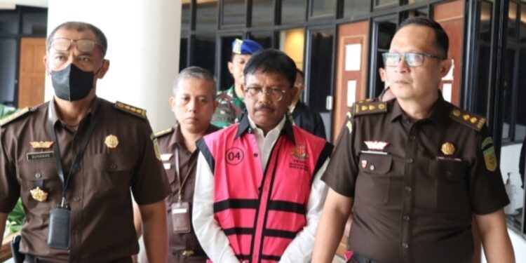 Penyidik Kejagung Sita Aset Milik 4 Orang Tersangka dalam Dugaan Korupsi BAKTI Kemenkominfo RI