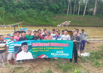 Nelayan dan Pembudidaya Ikan Pacitan Deklarasi Gus Muhaimin Presiden RI 2024
