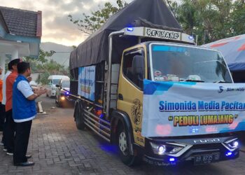 BPBD Pacitan Gandeng Simonida, Bantu Korban Banjir-Longsor-Lumajang