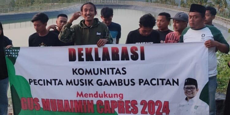 Komunitas Pecinta Gambus Pacitan, Sepakat Dukung Cak Imin Nyalon Presiden 2024   