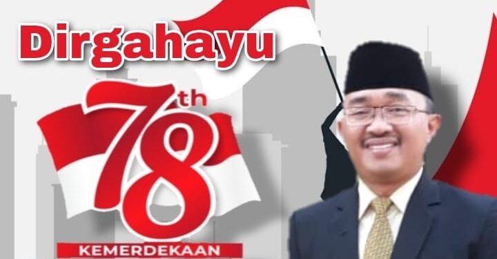 Dinas PU Binasmarga Jatim UPT PJJ Mojokerjo Ucapkan Selamat HUT ke 78 RI