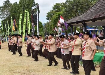 Buka Pekan Pramuka Madrasah Kak Aji Tegaskan Pramuka Sarana Membentuk Pribadi Baik