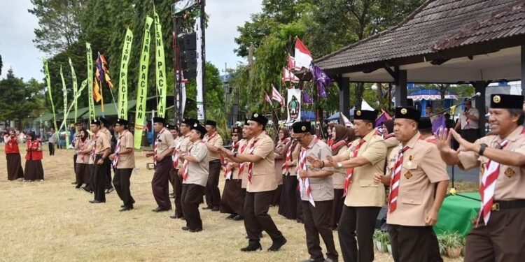 Buka Pekan Pramuka Madrasah Kak Aji Tegaskan Pramuka Sarana Membentuk Pribadi Baik