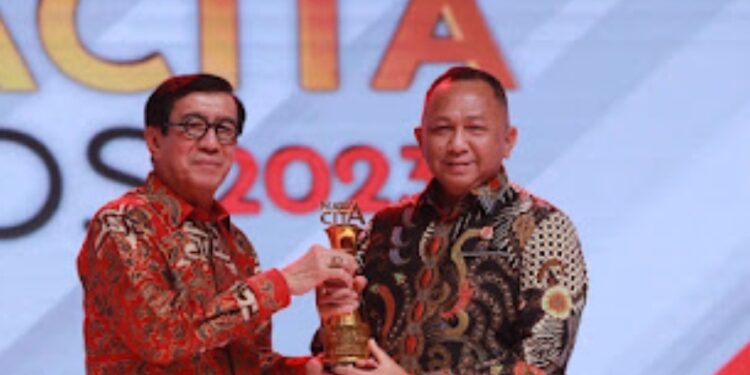 Jaksa Agung ST Burhanuddin Raih Penghargaan NAWACITA AWARD 2023 Kategori “Penegakan Hukum”