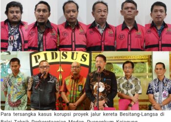 Belum Puas Tetapkan 7 Tersangka Korupsi Balai Teknik Perkeretaapian Medan, Kejagung Garap Pejabat Kemenhub