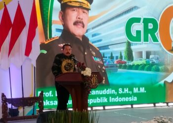 Mengembangkan Fungsi Kesehatan Yustisial Kejaksaan,Jaksa Agung ST Burhanuddin Resmikan Pembangunan Awal RSU Adhyaksa Mojokerto