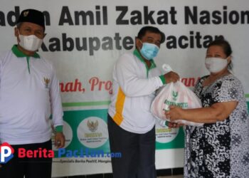 BAZNAS Pacitan Naikkan Besaran Zakat Fitrah 2025, Kini 2,8 Kg Beras atau Rp 44.800