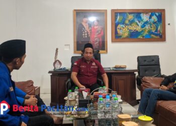 PMII Sambang DPRD Pacitan, Tindak Lanjuti Revisi Tata Kelola Pasar Minulyo