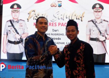 Kapolres Pacitan Sambut AKBP Ayub Diponegoro Azhar, Siap Menjaga Pacitan Aman dan Kondusif