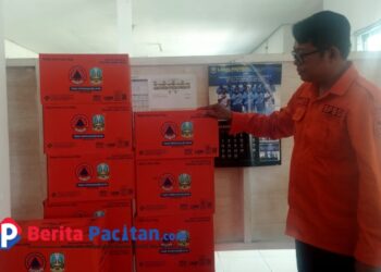 BPBD Pacitan Siapkan Logistik Darurat, Gudang Penuh, Siaga Bencana!
