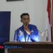 Ketua Umum PC PMII Pacitan, Al Ahmadi, menyampaikan sambutan pembukaan dalam acara Musyawarah Pimpinan Cabang (Muspimcab) PMII Pacitan 2025. (Foto: PMII for Berita Pacitan)