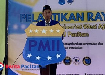 Ketua Komisariat STAINU Pacitan, Diki Kurnia. (Foto: PMII STAINU)