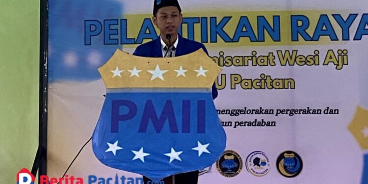 Ketua Komisariat STAINU Pacitan, Diki Kurnia. (Foto: PMII STAINU)