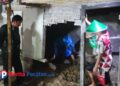 Hujan Sebabkan Longsor di Kebonagung, Rumah Sutikno dan Nafsiyah Sidomulyo Pacitan Rusak. (Sunardi/Beritapacitan.com).