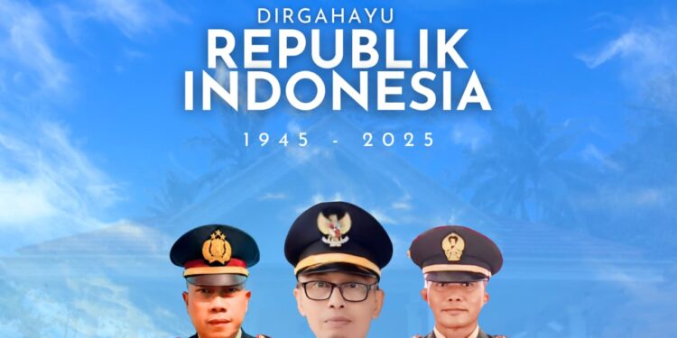 Selamat HUT Ke 80 RI, oleh Camat Tulakan