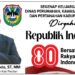 Selamat HUT Ke 80 RI, oleh Perkimtan Pacitan