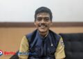 Kepala Satpol-PP Pacitan, Ardiyan Wahyudi, saat memberikan keterangan terkait penertiban kos-kosan dan tempat hiburan di Pacitan. (Foto: Sunardi Beritapacitan.com)